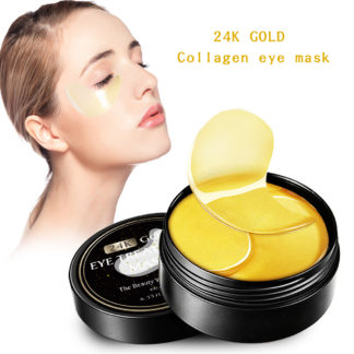 60pcs 24K Gold Hydrogel Crystal Sleep Mask